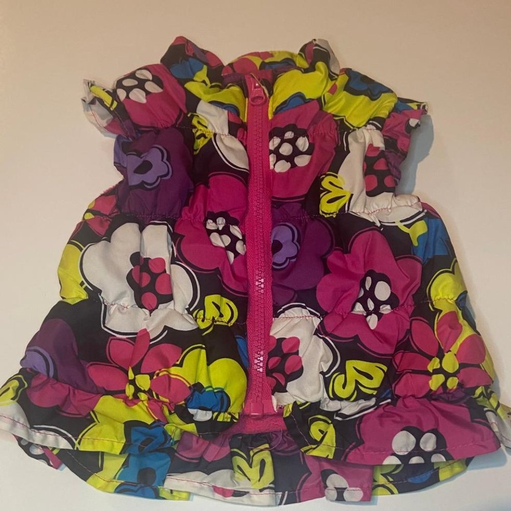 Description: Children's Place Multi-Color Puffer Vest